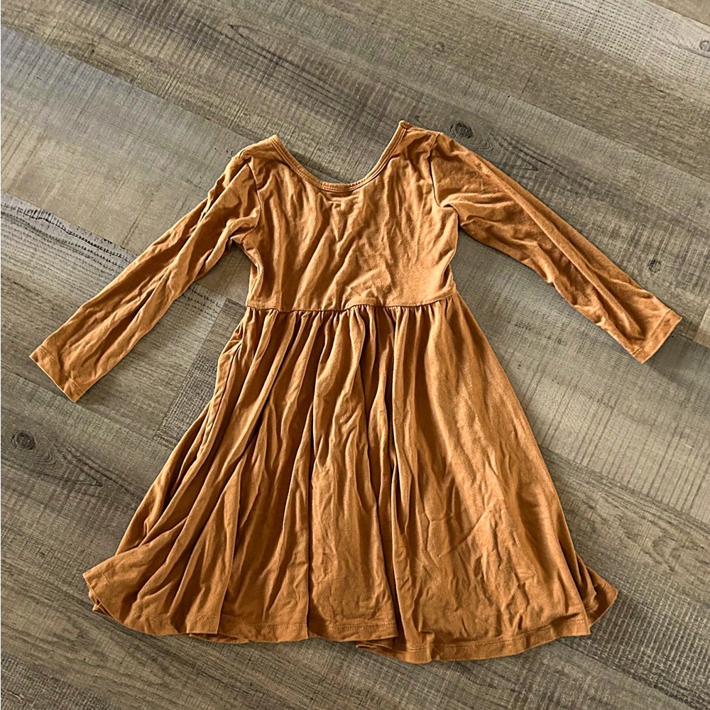 Kyte Baby Twirl Dress in Nutmeg Size 4t